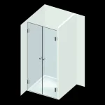 Varioglass Globus 108 100x200 cm-es Zuhanyajtó (zöld üveg, 100x200 cm)Varioglass Alacsony ár