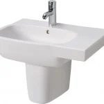 Outlet Kolo Style Aszimmetrikus mosdó jobboldali rakodó tér (65x46 cm, L21765000) L21765Kolo