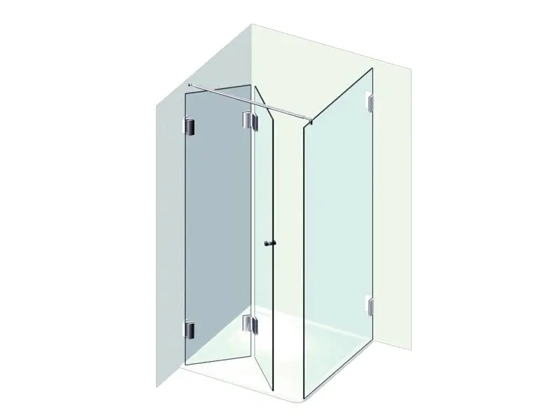 Varioglass Globus 207 90x90 cm-es Zuhanykabin (90x90x200 cm, zöld üveg)Varioglass Árengedmény