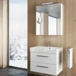 Tboss Nadja 70 fürdőszobabútor komplett szett (pezsgőfa, #pipere tükörrel)Tboss Népszerű