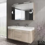 Tboss Nadja 120 fürdőszobabútor komplett szett (pezsgőfa, #sima tükörrel)Tboss Akciós ár