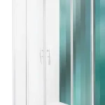 Biztonságos vásárlás Roltechnik Proxima Line PXS2P 100 cm-es négyszögletes zuhanykabin (egyik fele-jobboldali rész) kétrészes tolóajtóval (brillant, transparent, 98,5-101x185 cm, 538-1000000-00-02)Roltechnik