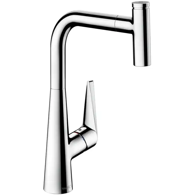 Hansgrohe Talis Select egykaros konyhai csaptelep 300 kihúzható kifolyóval, króm 72821 000 (72821000)Hansgrohe Csak ma