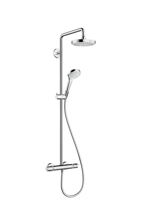 Hansgrohe Croma Select S 180 2jet showerpipe fehér/króm zuhanyrendszer EcoSmart 9l/perc 27254 400 (27254400)Hansgrohe Legjobb ár