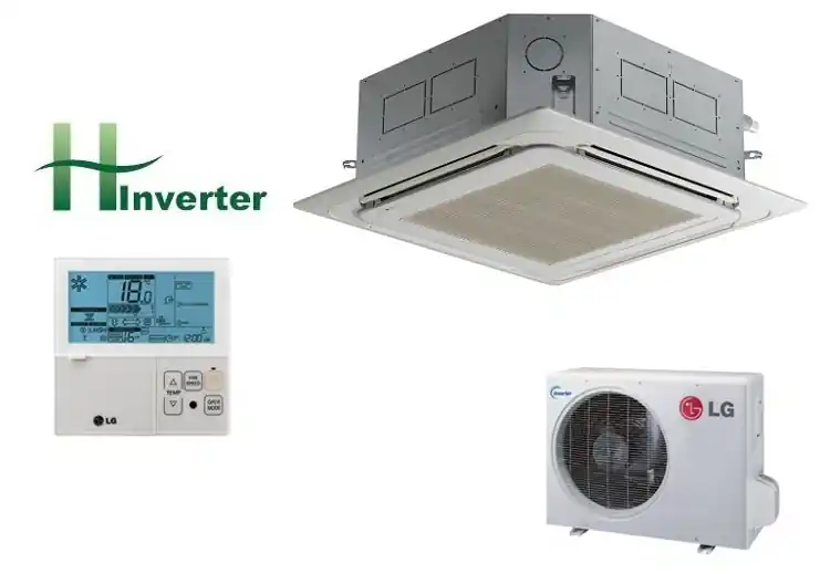 Vedd meg most LG UT12H/UU12WH Multi inverteres kazettás split klímaLG