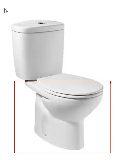 Outlet Roca Victoria Monoblokkos wc csésze, alsó kifolyású, 7342394000 (A342394000)Roca