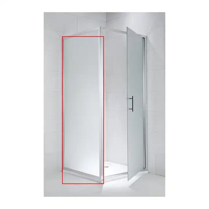 Jika Cubito rögzített zuhanykabin oldal panel, 80x195 cm króm/artic, H2972410026661 (2.9724.1.002.666.1)Jika Vásárlói kedvenc