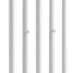 Radeco TUBO 1 CR design fűrdőszobai csőradiátor (390 W, króm, 1620x290 mm)Radeco Biztonságos fizetés