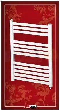 Vásárlói kedvenc Radeco AD4-600/EP D profilos egyenes típusú törölközőszárítós csőradiátor (780 W, fehér, 1060x650 mm)Radeco