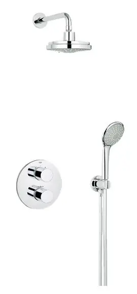 Grohe Grohtherm 3000 Cosmopolitan falba épített komplett szett 34399 000 (34399000)Grohe Korlátozott ajánlat