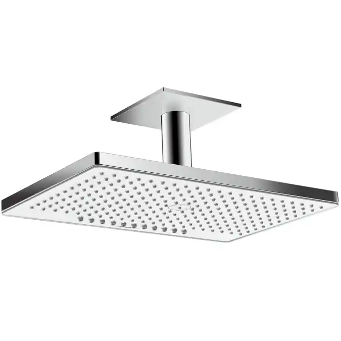 Vásárlói kedvenc Hansgrohe Rainmaker Select 460 2jet EcoSmart fejzuhany, mennyezeti csatlaozóval fehér/króm 24014 400 (24014400)Hansgrohe
