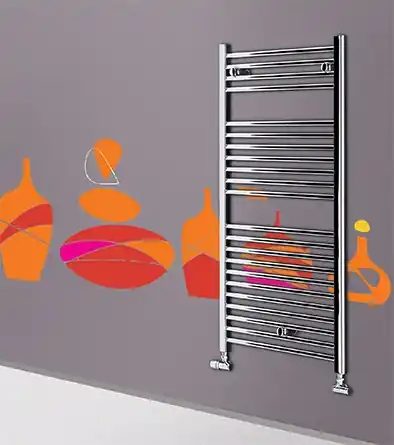 Vedd meg most Lazzarini Sanremo íves törölközőszárítós radiátor, króm 1110x600 mm (386527)Lazzarini