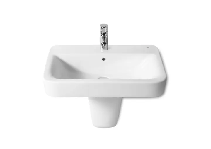 Ne maradj le Roca Senso Square 65x47 cm-es fali vagy bútorra ültethető mosdó A32751A000Roca