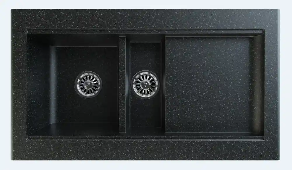 Gorenje KVE96.13 Siligor gránit mosogató, fekete-szemcsés (64791757)Gorenje Legnépszerűbb
