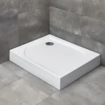 Vedd meg most Radaway Delos D 80x75 cm -es szögletes előlapos zuhanytálca szifonnal, balos 4D87514-03LRadaway