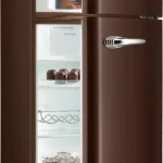 Gorenje szabadonálló felülfagyasztós hűtőszekrény, old timer, A++, étcsokoládé barna RF60309OCHGorenje Alacsony ár