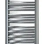 Sapho FOCUS FXB fürdőszobai radiátor 595x1154mm, 669W, strukturált ezüst (FXB-612S)Sapho Különleges ajánlat
