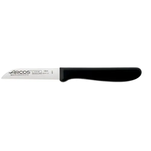 Arcos hámozókés 8 cm-es penge, fekete markolat ARC188400Arcos Olcsó