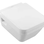 Villeroy & Boch Architectura falra szerelhető wc, ülőkével, perem nélküli DirectFlush kombipack 5685 HR 01 (5685HR01)Villeroy & Boch Kihagyhatatlan ajánlat