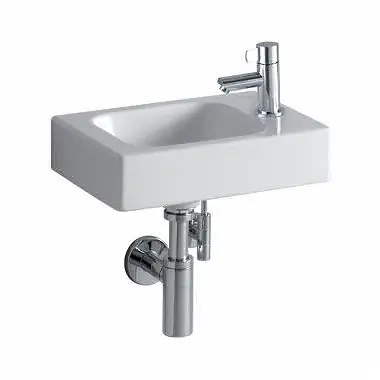 Azonnal elérhető Keramag Icon xs kézmosó jobb oldali csaplyukkal keratect felülettel (38x28 cm, 124736600)Keramag