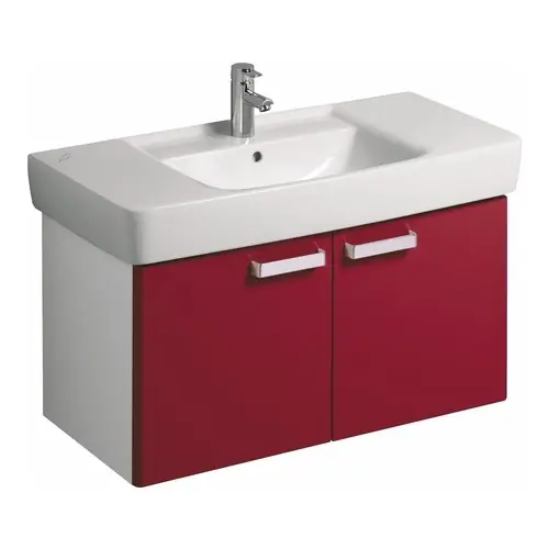 Keramag Renova Nr. 1 Plan mosdószekrény magasfényű rubin (93x46,3x44,5 cm, 879104000)Keramag Legnépszerűbb