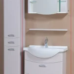 Tboss Bianka Elegant 65 fürdőszobabútor komplett szett (matt fehér)Tboss Alacsony ár