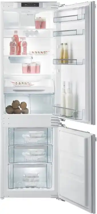 Gorenje beépíthető kombinált hűtőszekrény A+, fehér NRKI5181LWGorenje Csak ma
