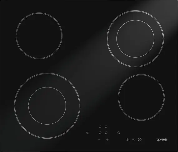 Gorenje beépíthető üvegkerámia főzőlap fekete ECT640SCGorenje Vásárlói kedvenc