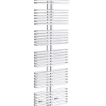 Sapho ASTRA 500x1610 mm fürdőszoba radiátor, 1258 W, fehér (AS714)Sapho Szezonális akció