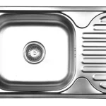 Expressz szállítás Aqualine Rozsdamentes mosogató 66x42x18 cm (AQ6642)Aqualine