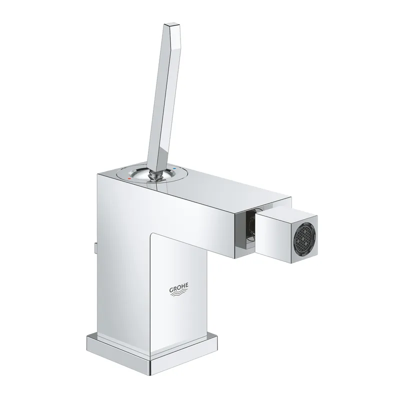 Alacsony ár Grohe Eurocube Joy egykaros bidé csaptelep leeresztővel, 23664 000 (23664000)Grohe