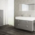 Tboss Quattro 120 1F fürdőszobai alsó szekrény, 1 fiókkal mosdóvalTboss Azonnali szállítás