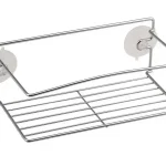 Szezonális akció Aqualine STICK LINE, polc tapadókoronggal, króm (90429)Aqualine