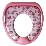 Azonnali szállítás Aqualine SOFT WC ülőke, gyerek betét, rózsaszín (PM2399-30)Aqualine