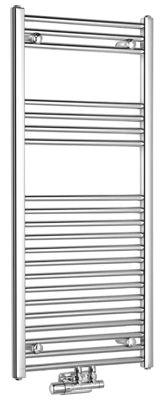 Legjobb ár Sapho ALYA 500x1118mm egyenes fürdőszobai radiátor középső bekötéssel, króm 1145-05Sapho