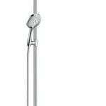Újdonság Hansgrohe Raindance Select S 120 EcoSmart 9 l/min / Unica Comfort zuhanyszett 1,10m króm/fehér 26325 400 (26325400)Hansgrohe