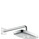 Vásárlói kedvenc Hansgrohe Raindance Select E 300 2jet fejzuhany, 390 mm-es zuhanykarral, EcoSmart 9 l/perc króm/fehér 26609 400 (26609400)Hansgrohe