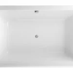 Gyors szállítás Excellent Crown Lux 190x120 cm-es egyenes kád kádlábbalExcellent