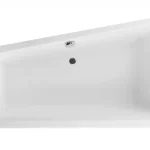 Excellent M-Sfera Slim 160x95 cm-es aszimmetrikus kád kádlábbal, balosExcellent Azonnali szállítás
