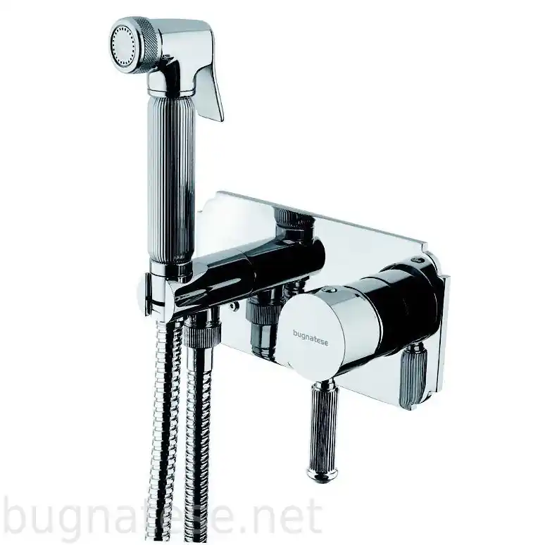 Bugnatese Athena fali bidécsaptelep zuhanyszettel, króm, 8566CRBugnatese Legjobb ár