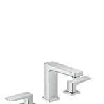 Hansgrohe Metropol 3-lyukú karos mosdócsaptelep 110 push-open lefolyóval 32514 000 (32514000)Hansgrohe Gyors szállítás