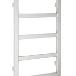Szuper akció Sapho BOSTON 550x904 mm fürdőszoba radiátor, ezüst struktúrált (B-609SS)Sapho