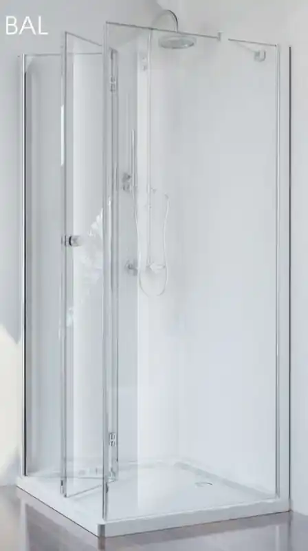 Sanotechnik Smartflex szögletes csuklóajtós zuhanykabin D12101FR+D1190Sanotechnik Kiárusítás