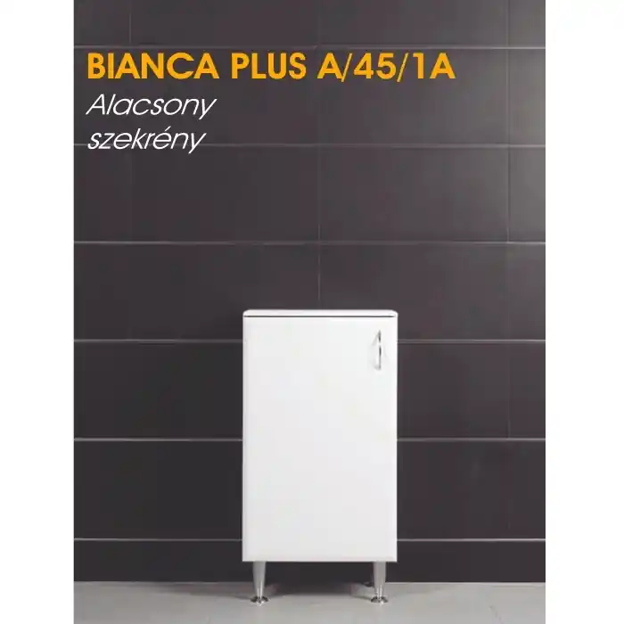Nézd meg most Vertex Bianca Plus alacsony 45 szekrény egy ajtóvalVertex