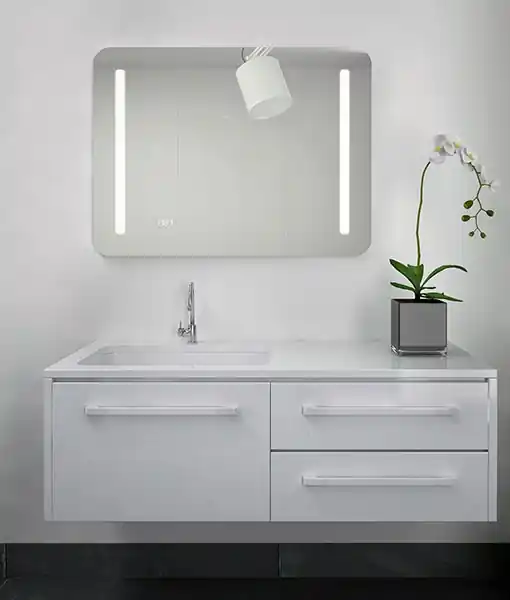 Szuper ajánlat Niagara Wellness Ready 80×60 cm LED-es tükör órávalNiagara Wellness