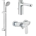 Grohe Eurosmart Cosmopolitan zuhany csomag, M-méret (23325000, 32837000, 27598000)Grohe Olcsóbb