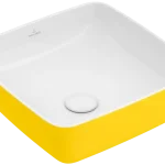 Villeroy & Boch Artis 41x41 cm ráültethető mosdó Mustard 4178 41 BCT5 (417841BCT5)Villeroy & Boch Szuper akció