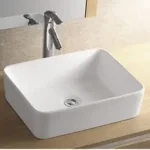 Népszerű Sanotechnik síklapos ráépíthető szögletes mosdó K720Sanotechnik