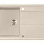 GranMaster Luka 1B 1D gránit mosogatótálca, világos bézs (ZYK P113)Granmaster Expressz szállítás