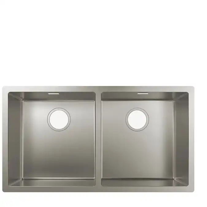 Árengedmény Hansgrohe S719-U765 munkalap alá rögzített mosogató 370x370; 43430800Hansgrohe